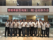 三斯达(江苏)环保科技有限公司一期管理咨询项目总结报告会