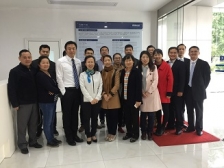 创维液晶干部参观广州马勒公司